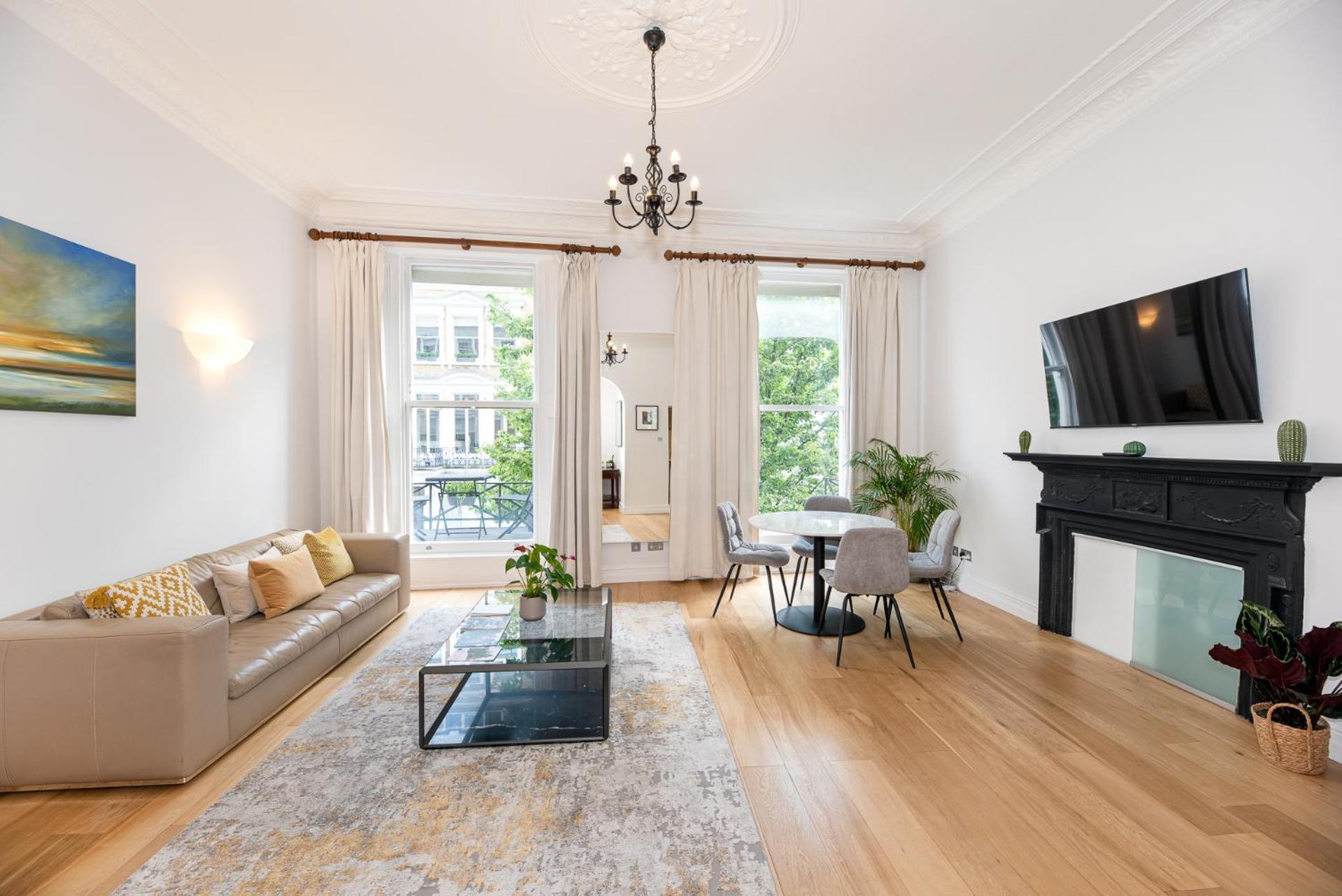 2-Bedroom Victorian Apartment In Kensington London Exteriör bild