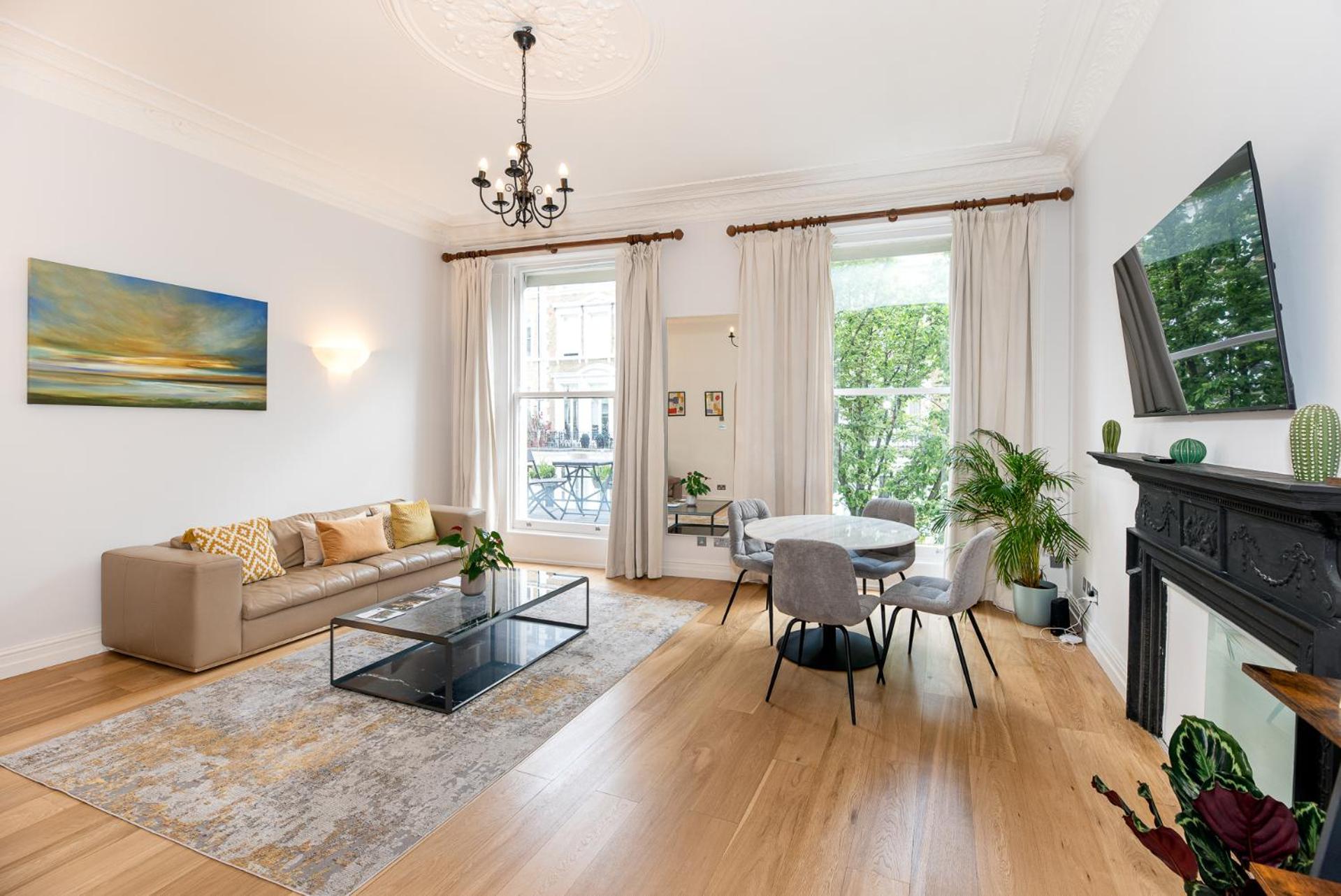 2-Bedroom Victorian Apartment In Kensington London Exteriör bild